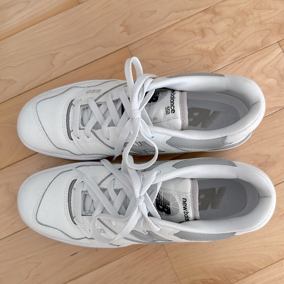 New Balance 550 gray and white - Picture 2 of 3